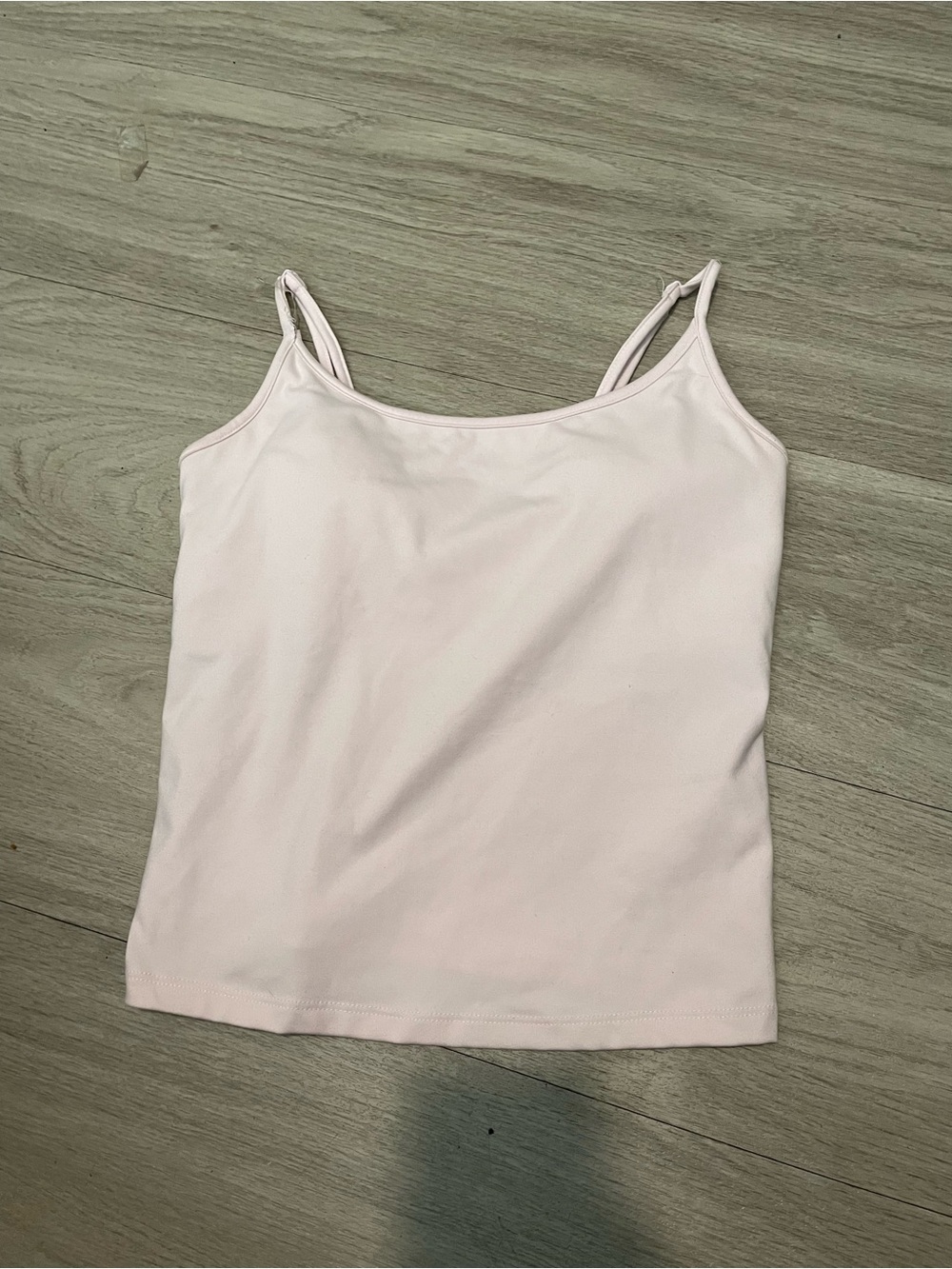Women’s Lightweight Pink Spaghetti Strap Tank Top